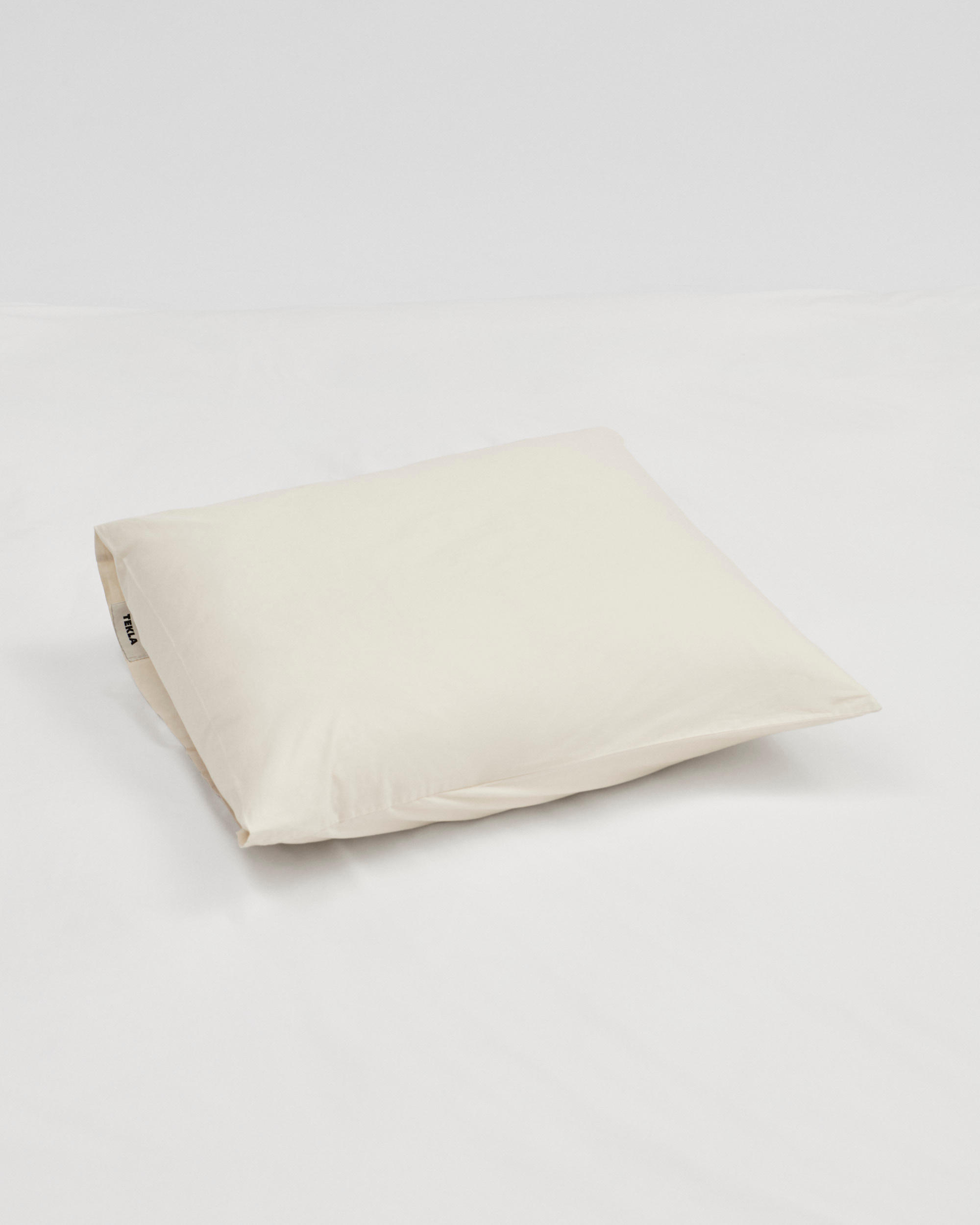 Percale pillow sham – Winter White