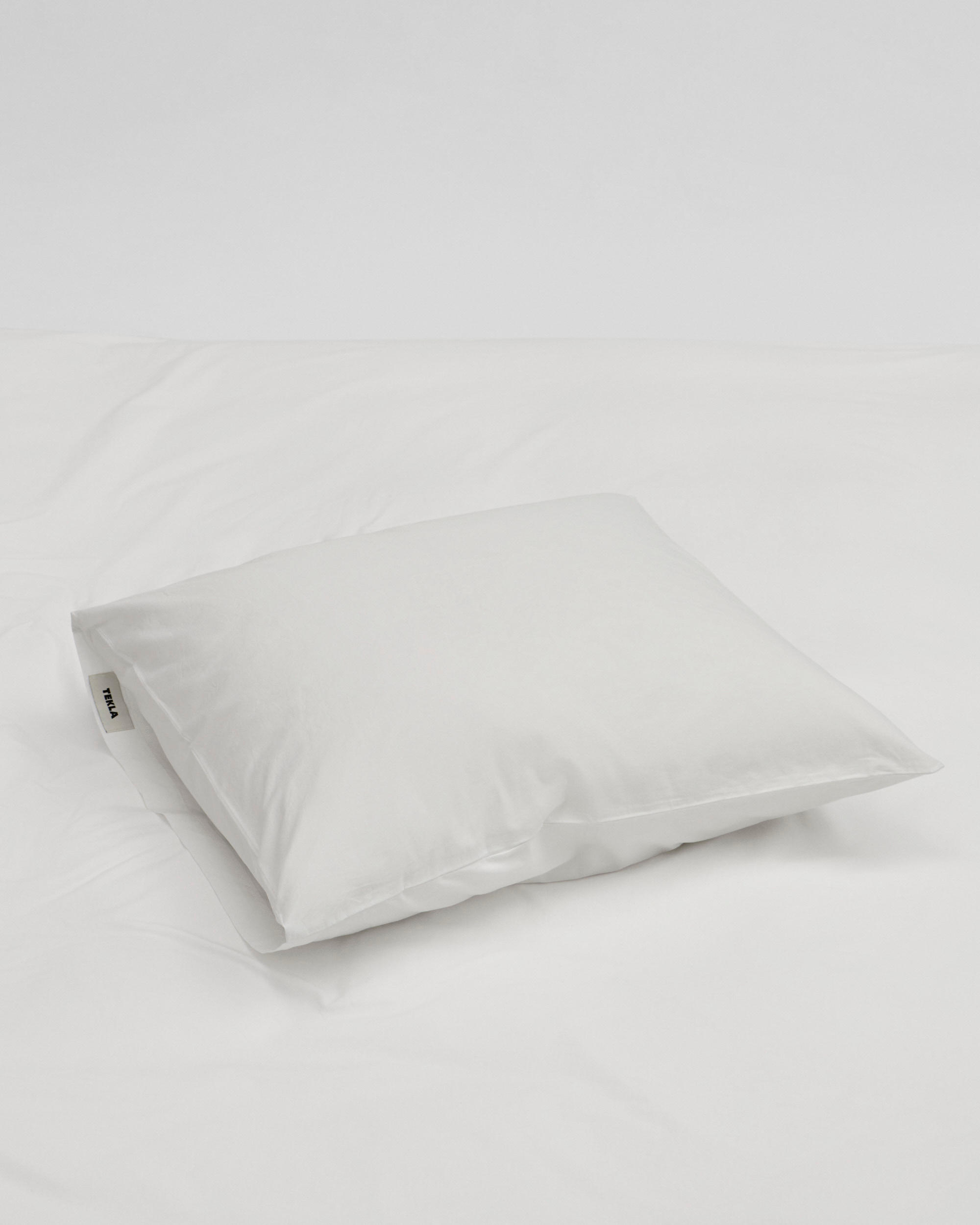 Percale pillow sham – Broken White