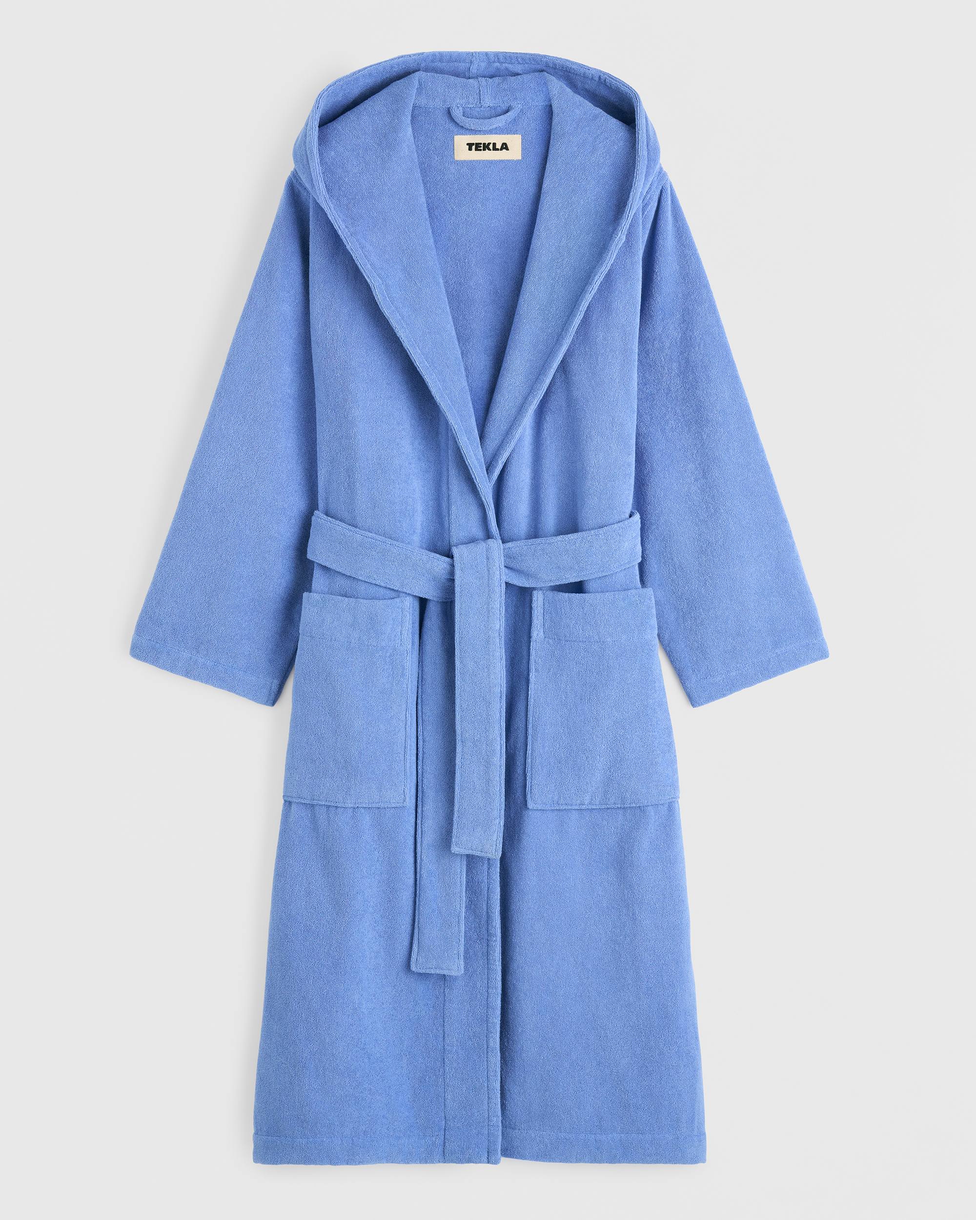 【関税込み】Tekla ピンク Terry Hooded バスローブ Tekla Green Terry Hooded Bathrobe from $255.00 - on Stylight