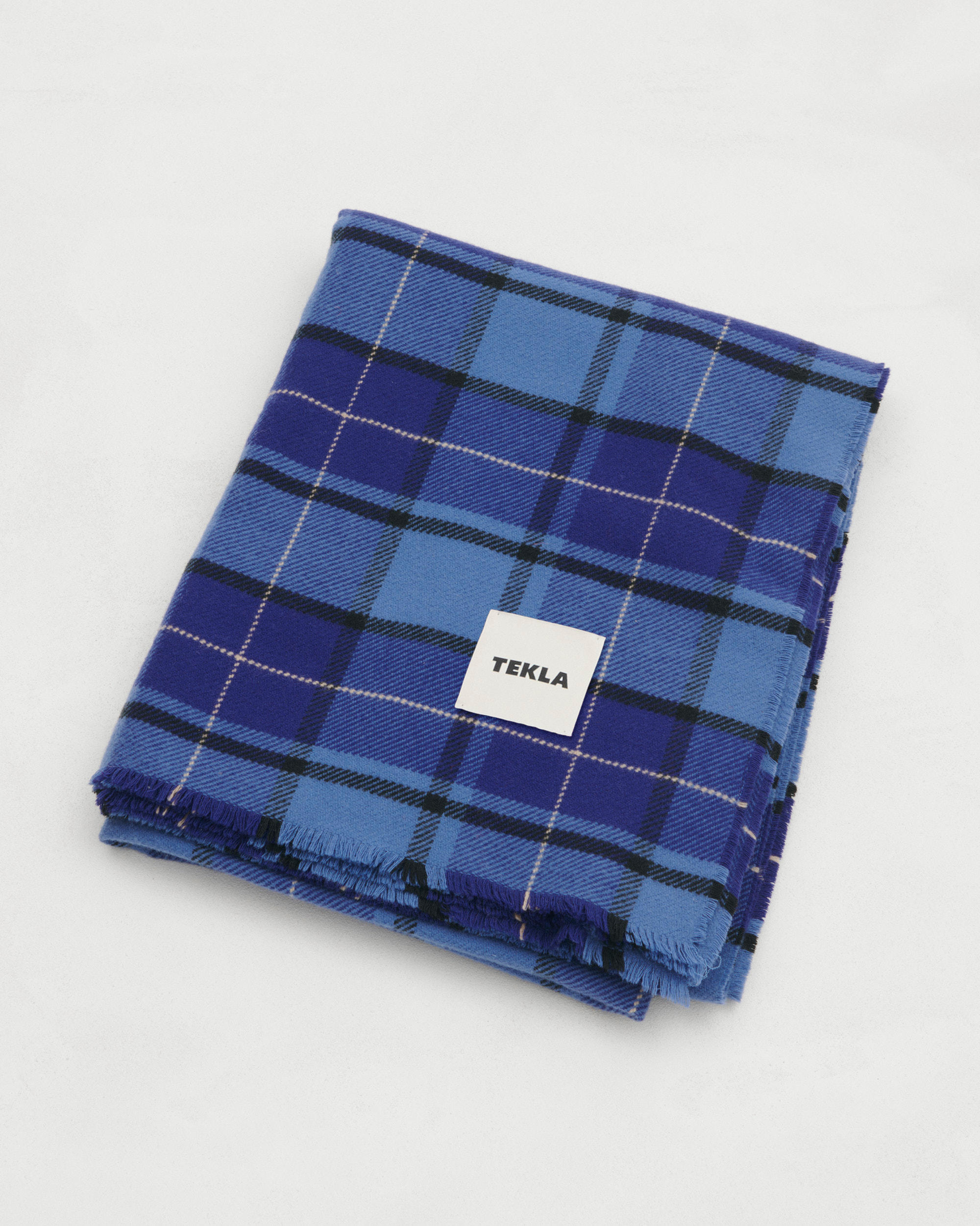 Fine merino blanket – Deep Blue