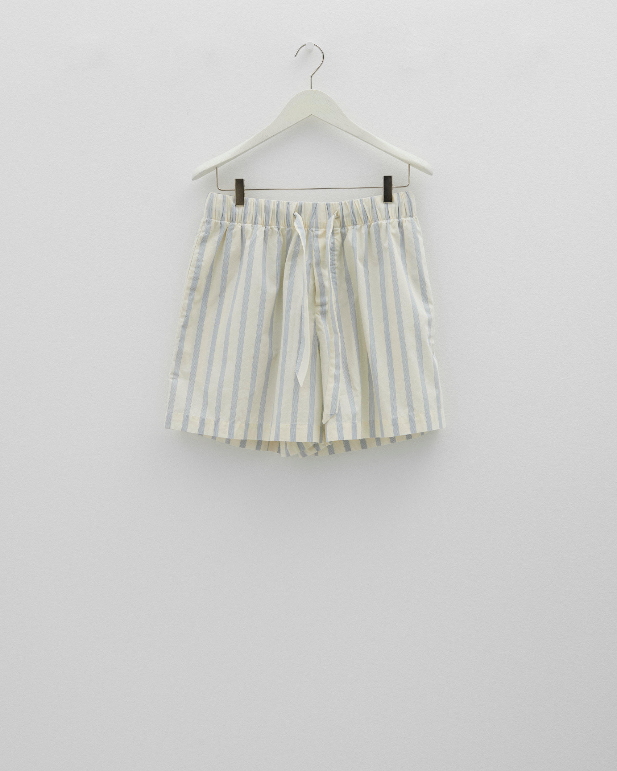 Poplin pyjamas – shorts – Needle Stripes