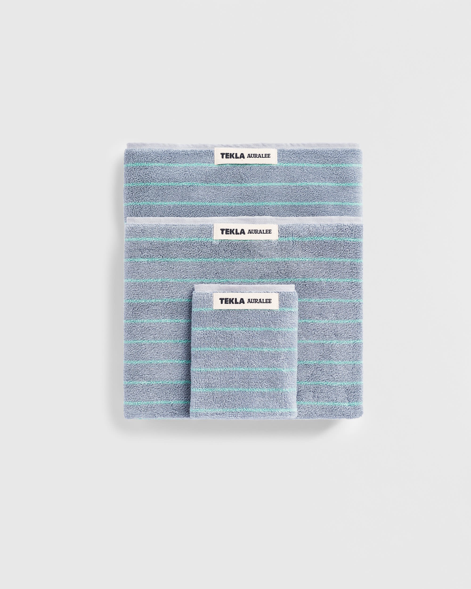 Terry towel – Mist Stripes