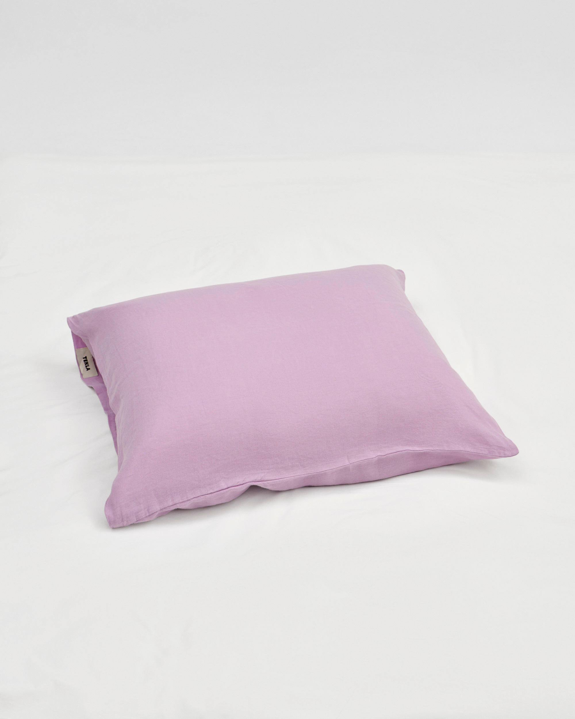 Linen pillow sham – Dawn Purple