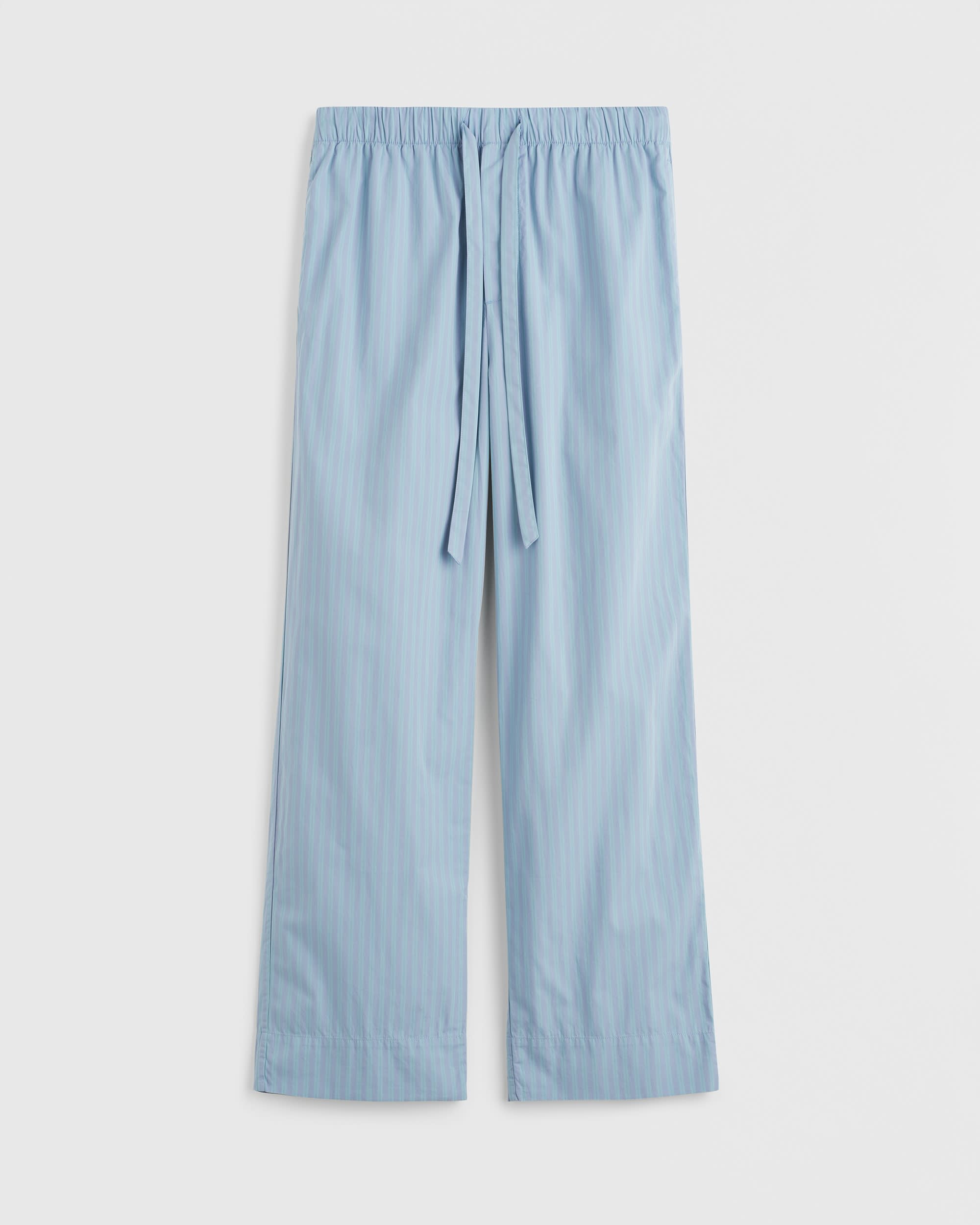 Poplin pyjamas – pants – Mist Stripes