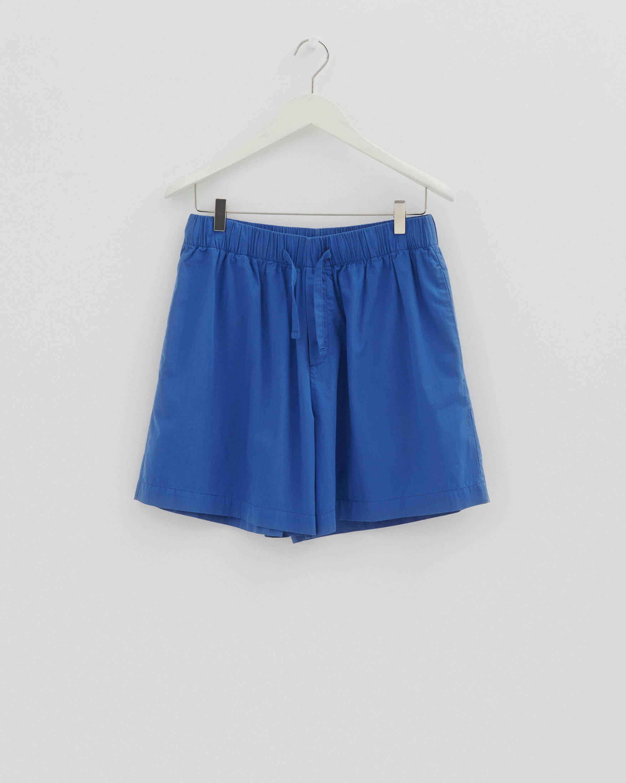 Poplin pyjamas – shorts – Royal Blue