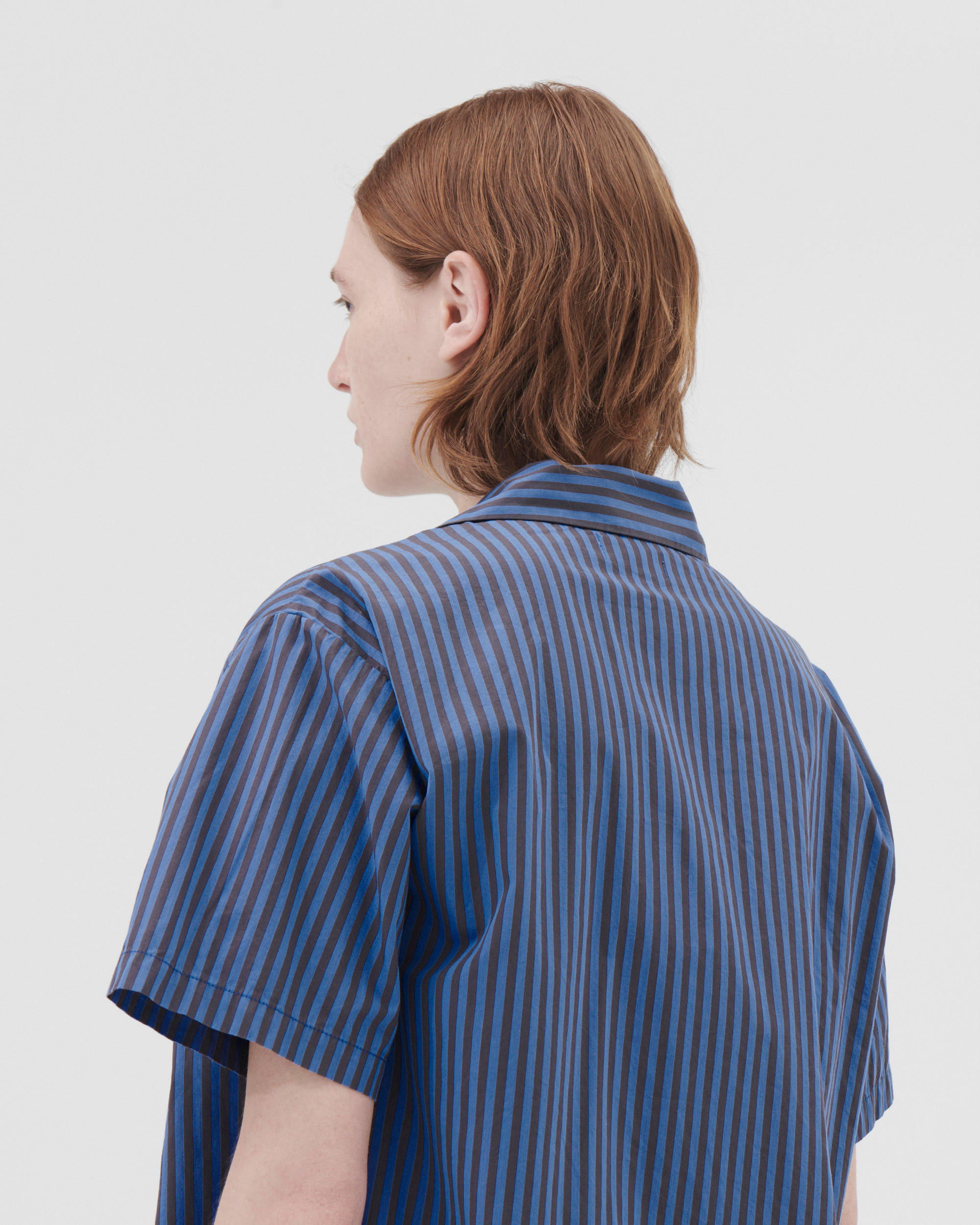 Verneuil Stripes short-sleeved shirt