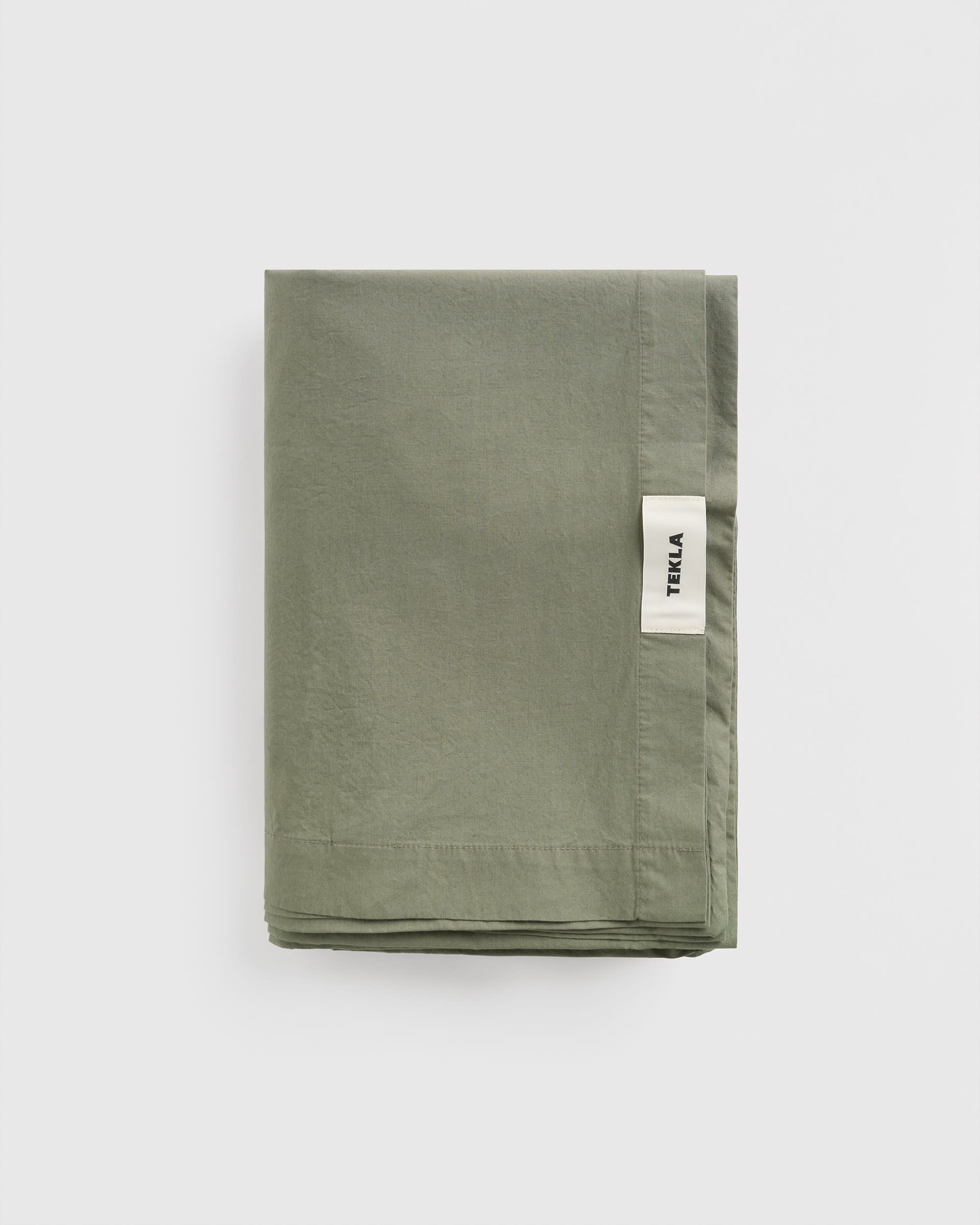 Olive Green flat sheet
