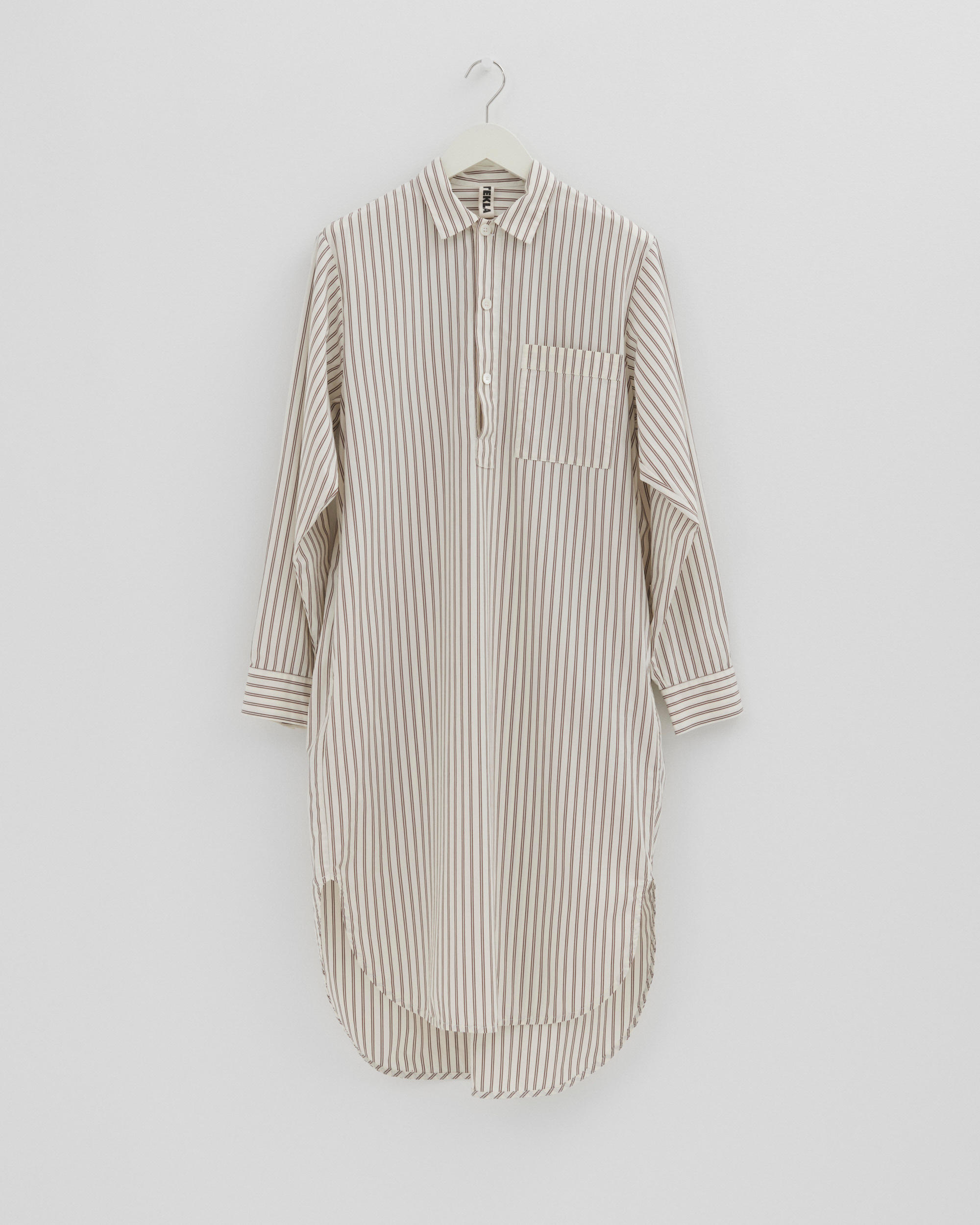 Poplin pyjamas – nightshirt – Hopper Stripes