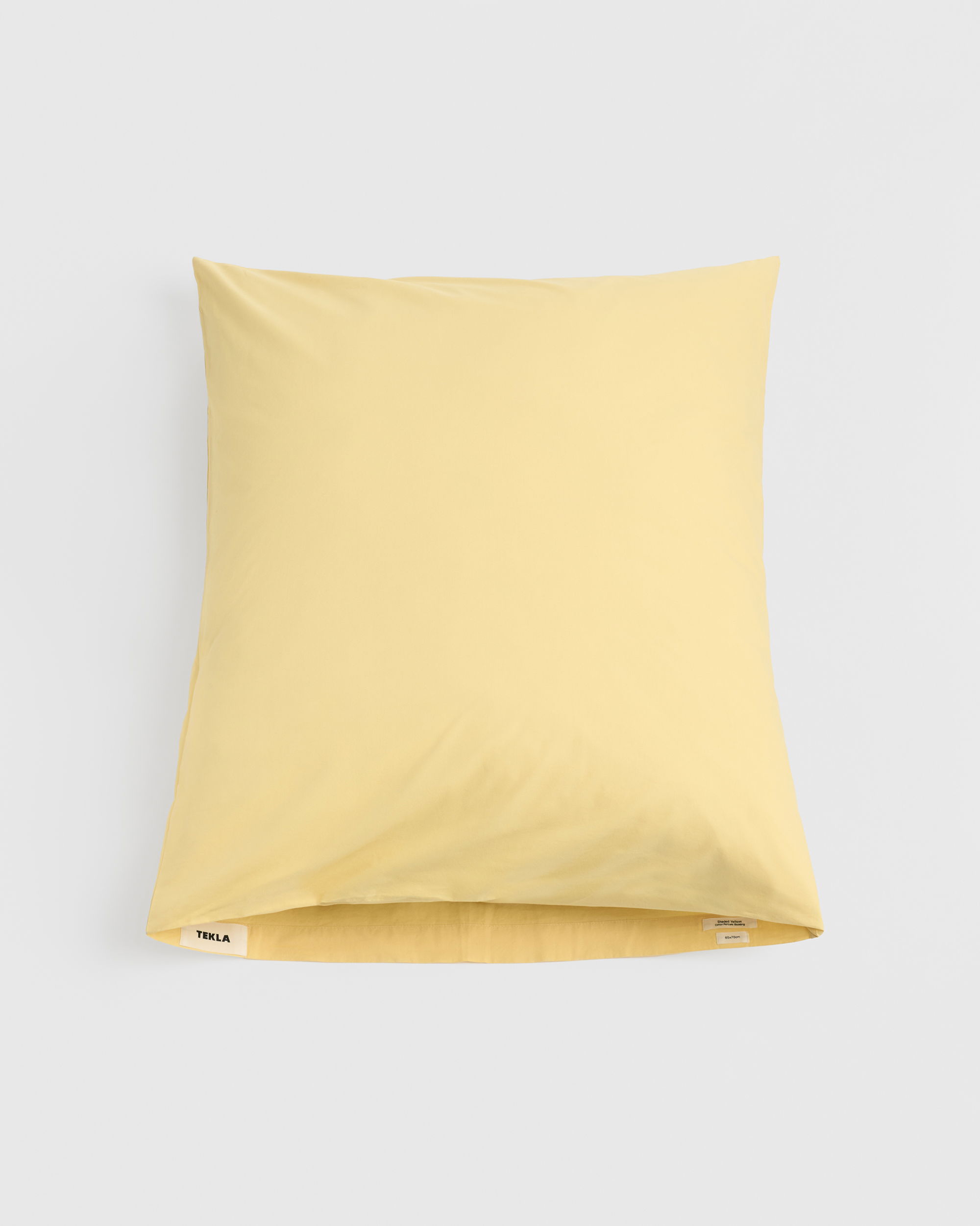 Percale pillow sham – Shaded Yellow | Tekla Fabrics