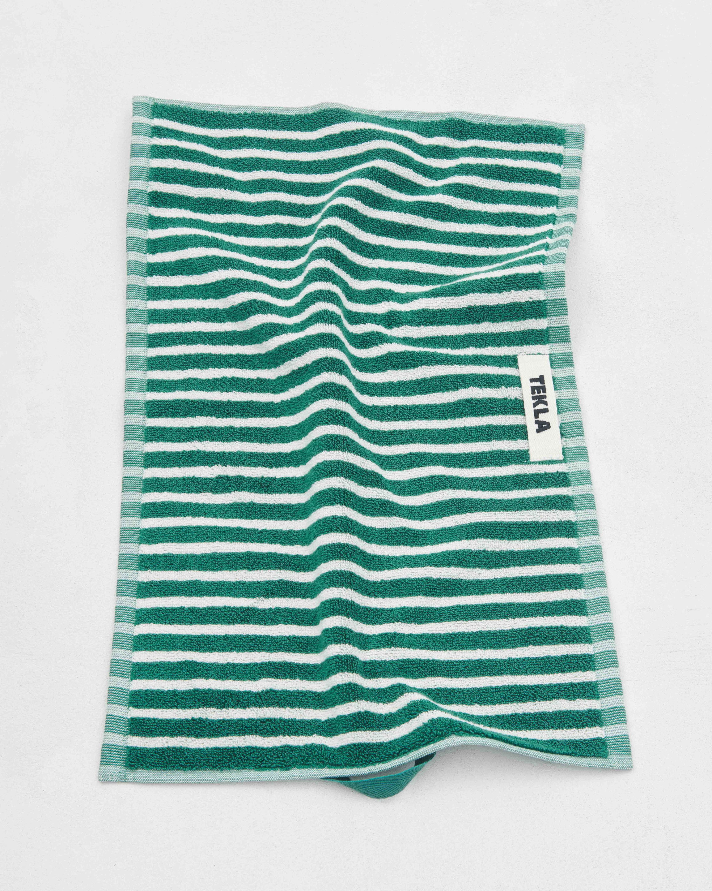 tekla towels tealgreenstripes 4