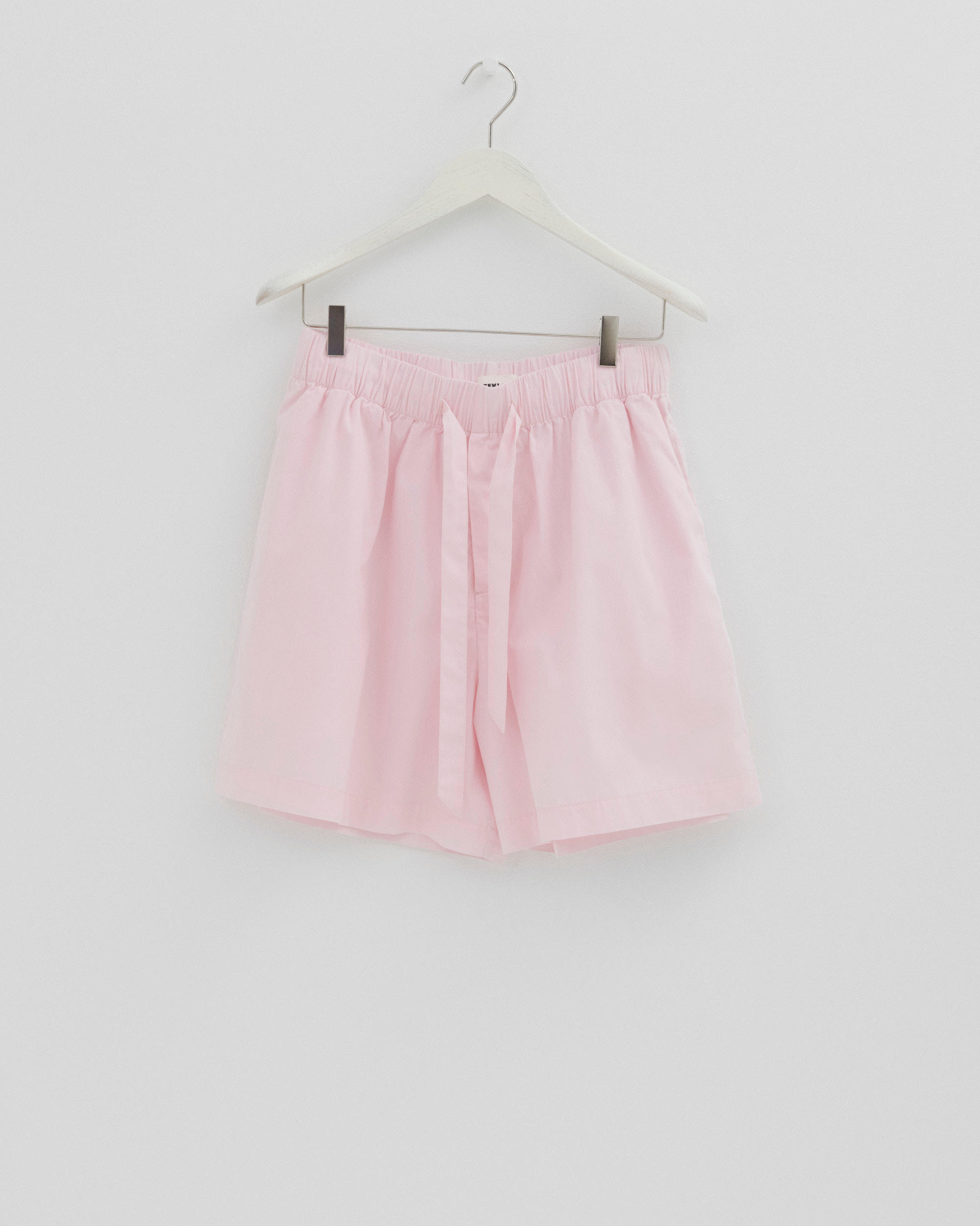 Poplin pyjamas – shorts – Soft Pink