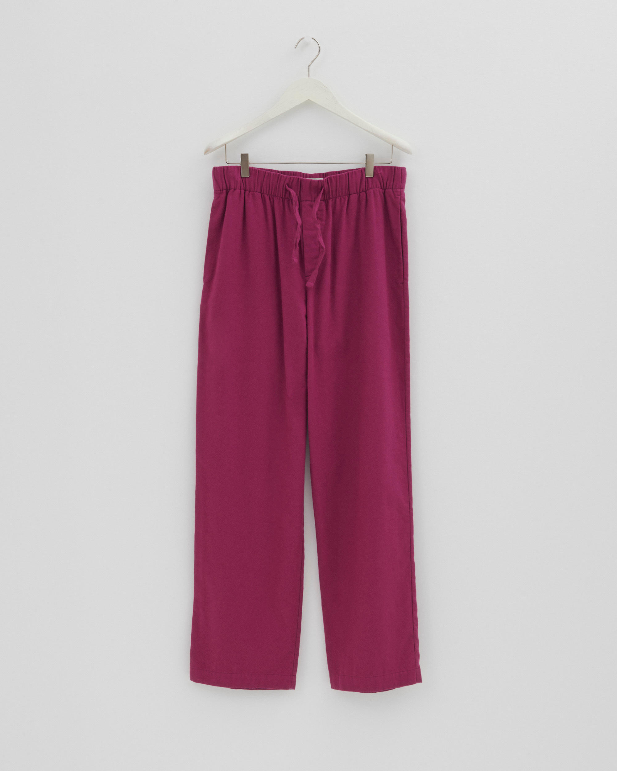 Flannel pyjamas – pants – Grape