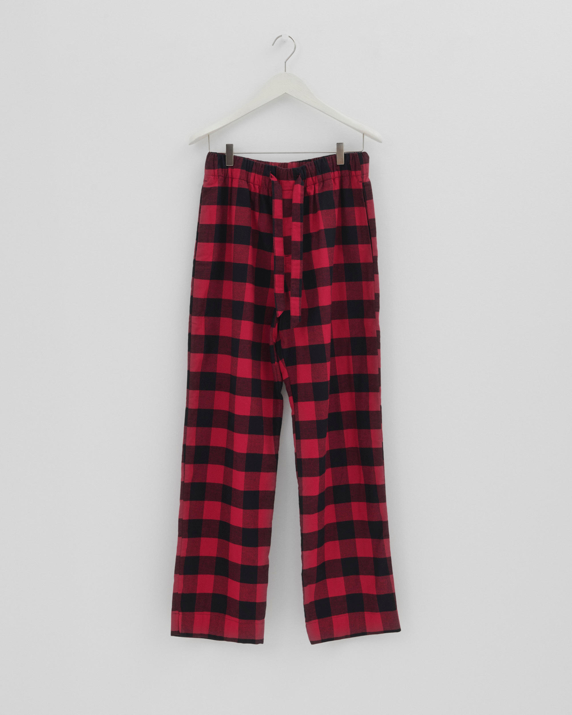 Flannel pyjamas – pants – Red Gingham