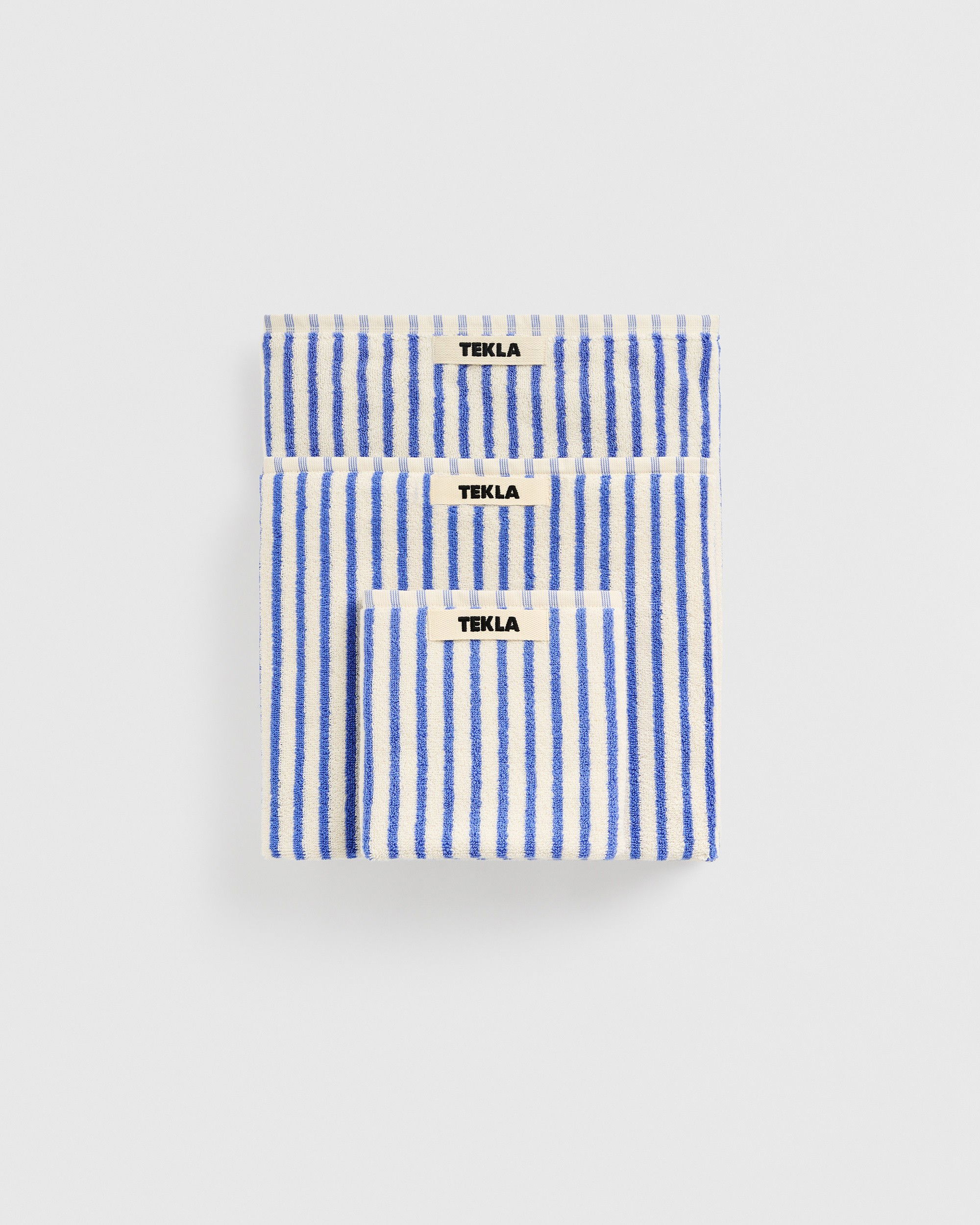 Terry towel – striped – Coastal Stripes | Tekla Fabrics