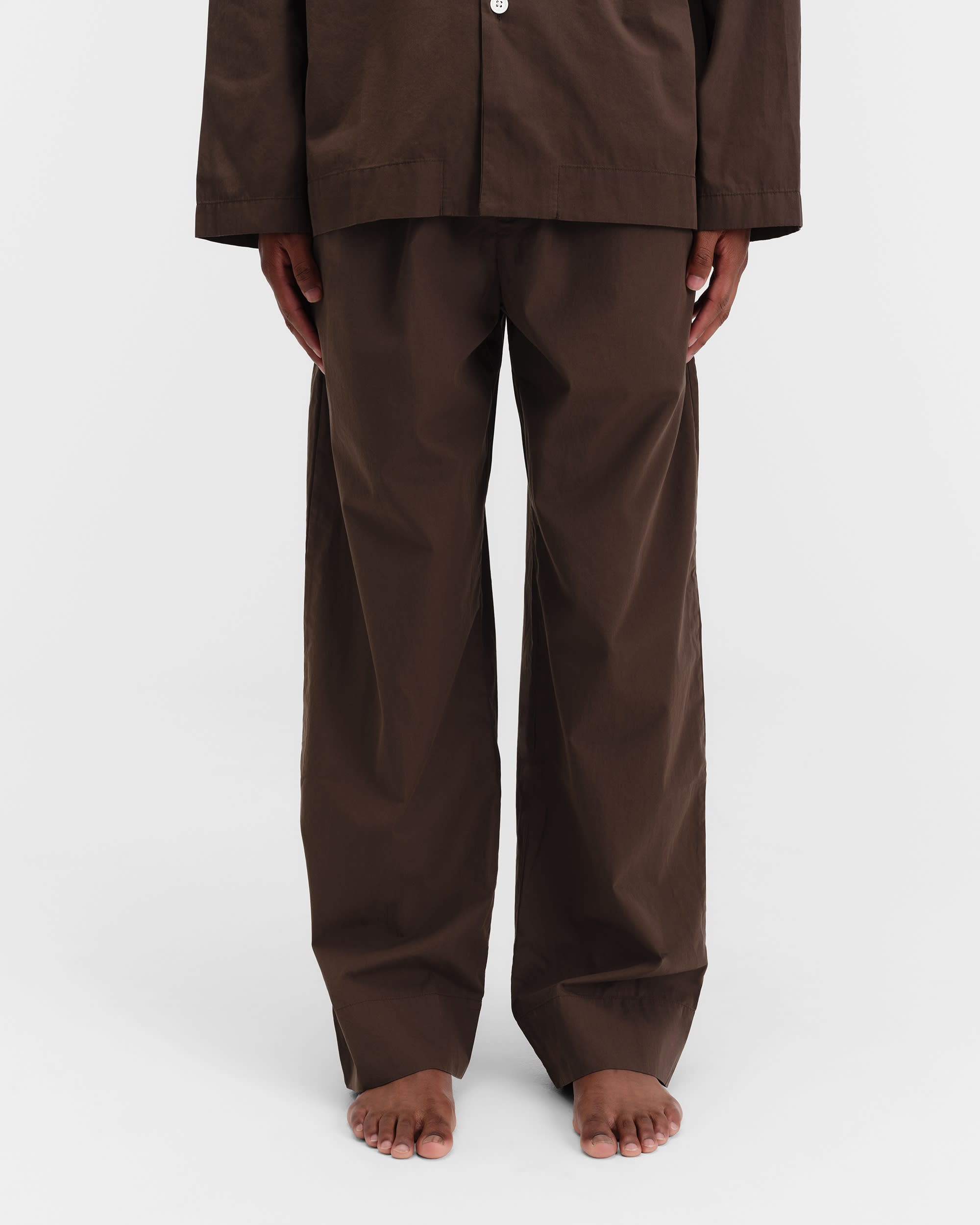Tekla Fabrics Poplin pyjamas – pants – Skagen Stripes