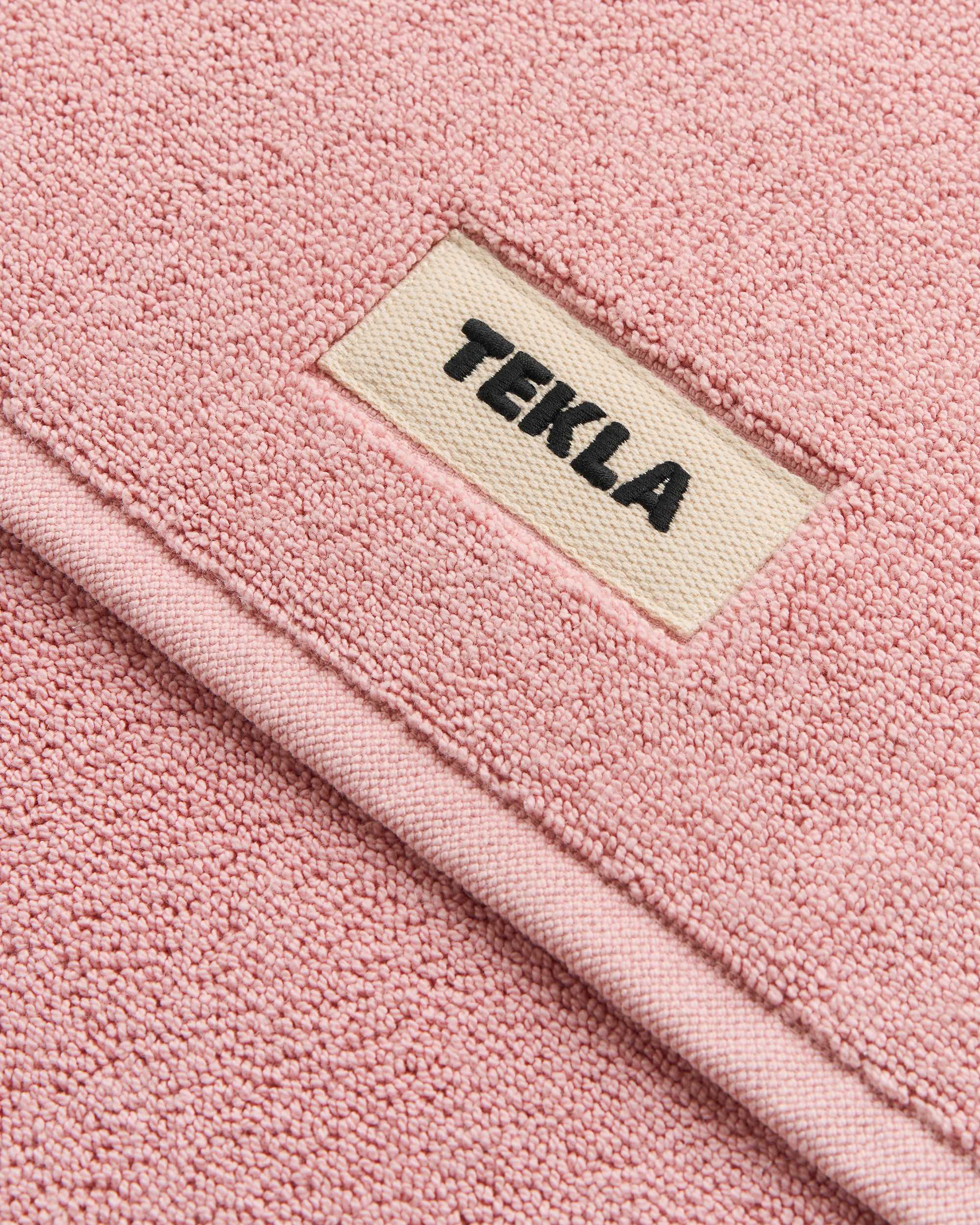 Bath Mat - Solid - Shaded Pink | Tekla Fabrics