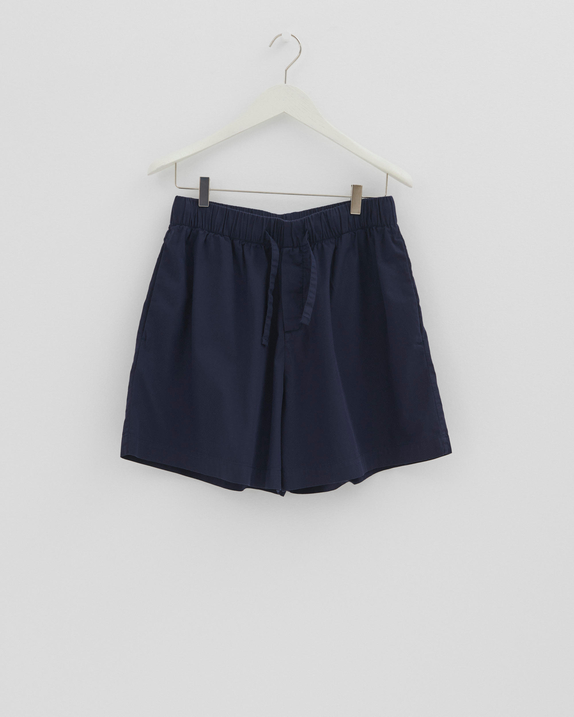 Poplin pyjamas – shorts – True Navy